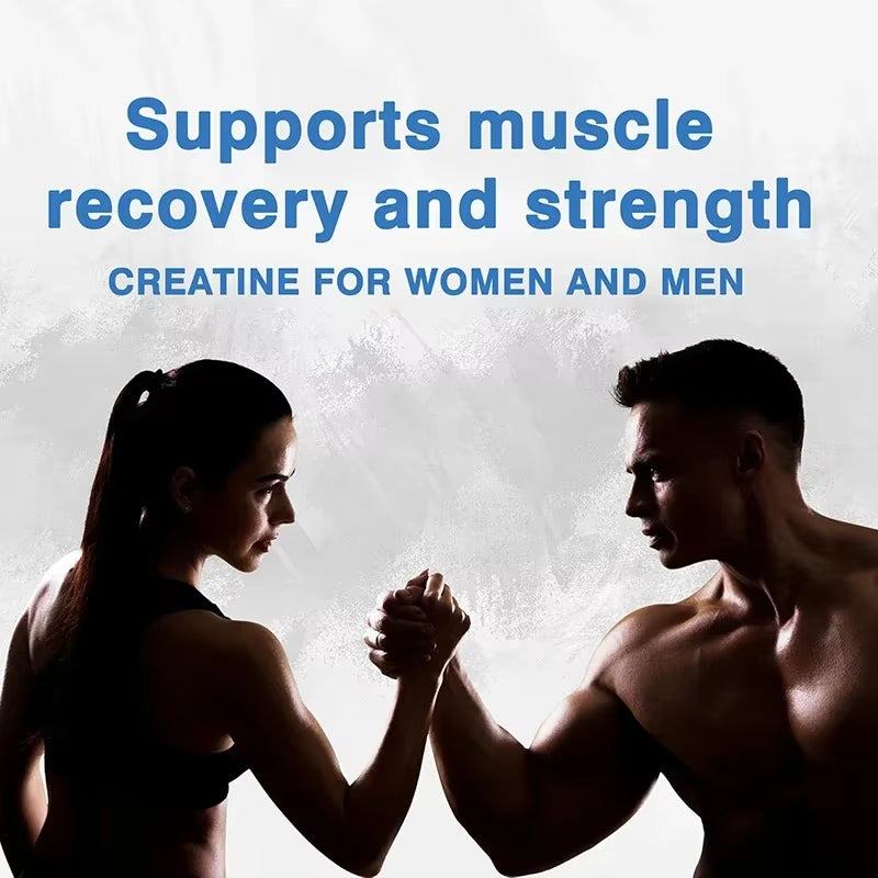 Creatine Monohydrate - Supports Muscle, Energy and Cognitive Function, Increases Lean Muscle Mass - Gluten Freesupplements